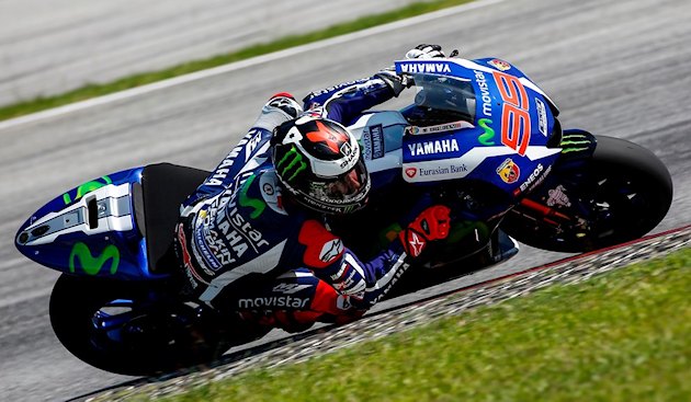 MotoGP / Test Sepang - Bon départ des pilotes Yamaha.