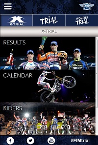 Une nouvelle application mobile pour les Championnats Trial et X-Trial.