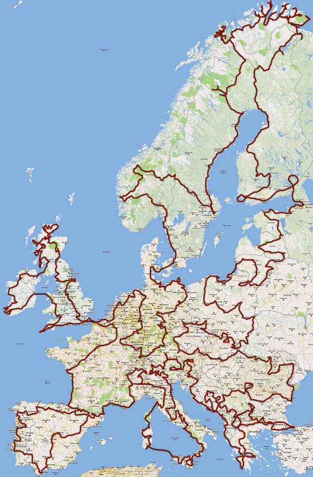 Europa - Jef Morit s'élancera pour 76 000 km en YBR 250.