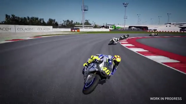 VIDEO - Valentino Rossi The Game, Enfin de vraies images du jeu !