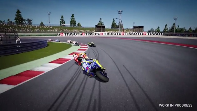 VIDEO - Valentino Rossi The Game, Enfin de vraies images du jeu !