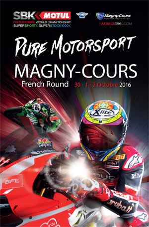WSBK de Magny-Cours - Le programme sportif et festif.