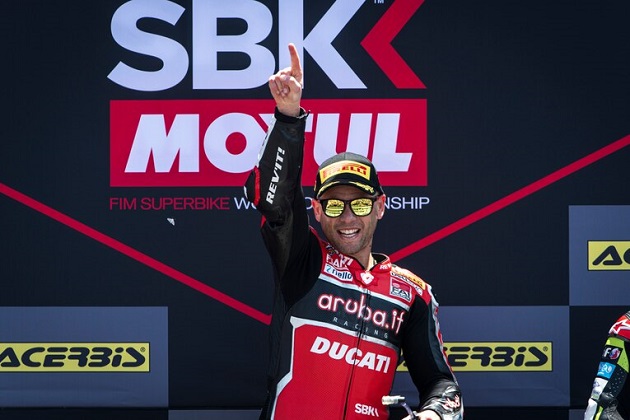 WSBK / Jerez - 1ère erreur pour Bautista. 1ère victoire pour Van der Mark.