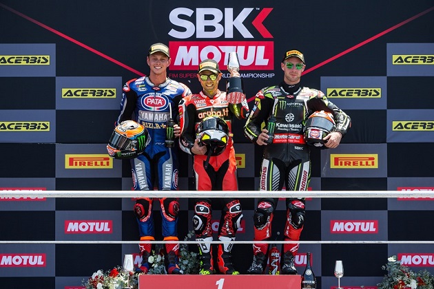 WSBK / Jerez - 1ère erreur pour Bautista. 1ère victoire pour Van der Mark.