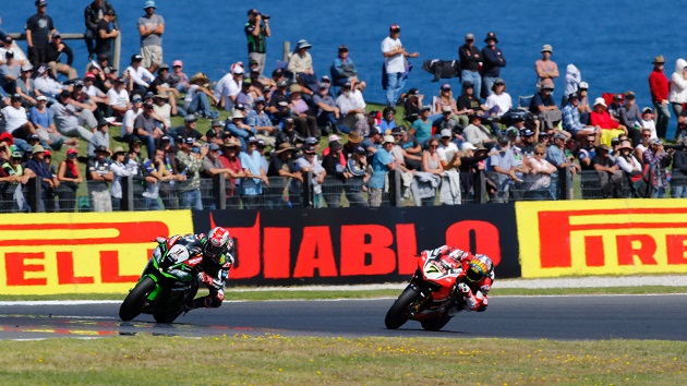 WSBK / Phillip Island - Premier doublé pour Rea !