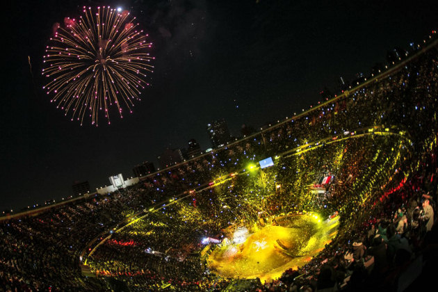 Clinton Moore remporte la première manche des X-Fighters 2015.