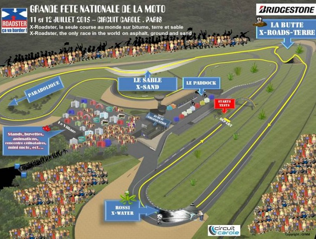 X-Roadster 2016 - Quand le circuit Carole pète les plombs !