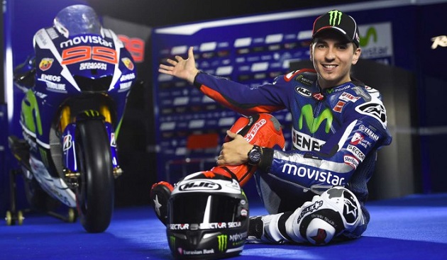 MotoGP - Yamaha présente les YZR-M1 de Rossi et Lorenzo.