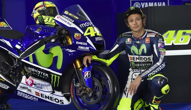 MotoGP - Yamaha présente les YZR-M1 de Rossi et Lorenzo.