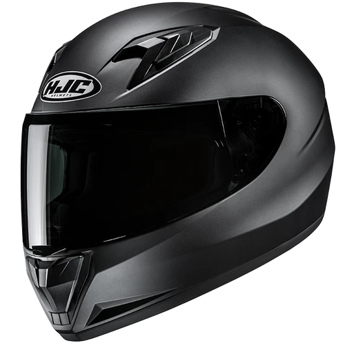 Un casque HJC Y10 gris