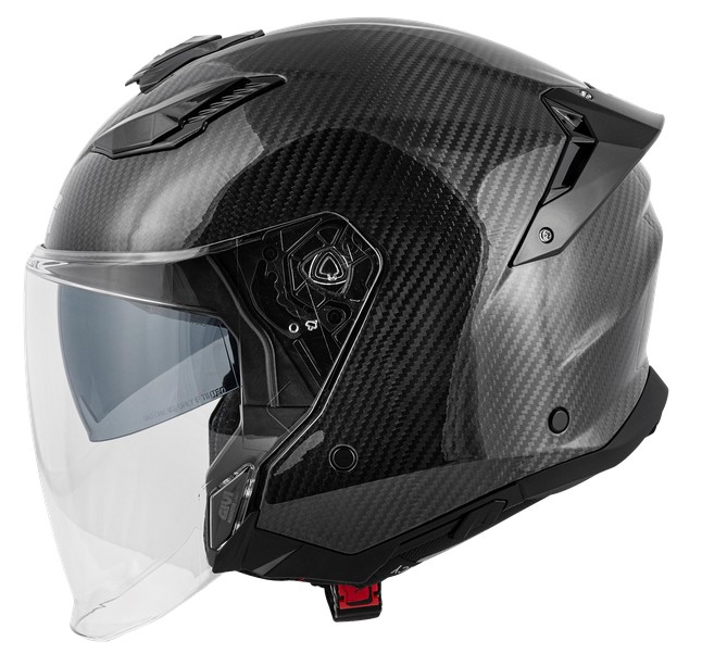 Un casque Jet GIVI X31 Carbon