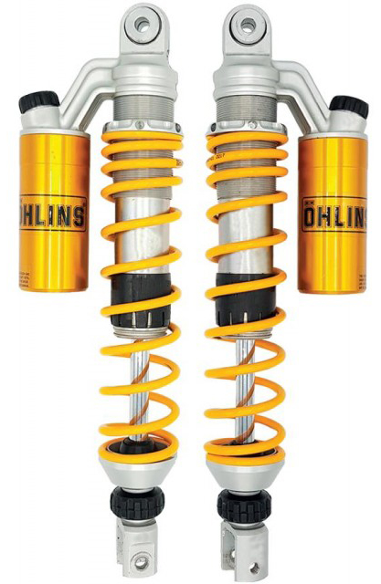 Deux amortisseurs Öhlins HO818
