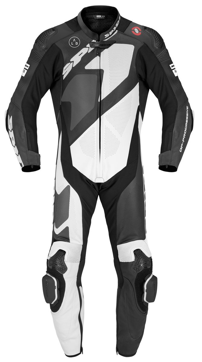 Une combinaison de moto Spidi combinaison Gran Premio Perforated Pro noir