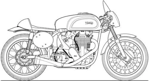 Norton Manx 500 Model 30 1946 - 5