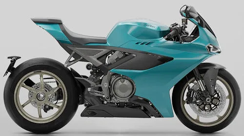 Photo de profil de la 1200 Manx R Apex 2026 en couleur bleu