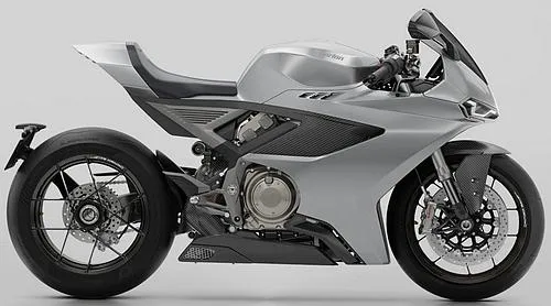 Photo de profil de la 1200 Manx R Signature 2026 en couleur gris