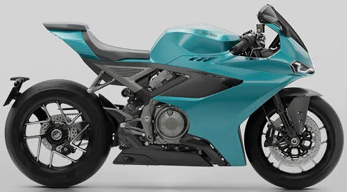 Photo de profil de la 1200 Manx R 2026 en couleur bleu