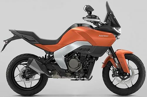 Photo de profil de la 600 Atlas 2026 en couleur orange