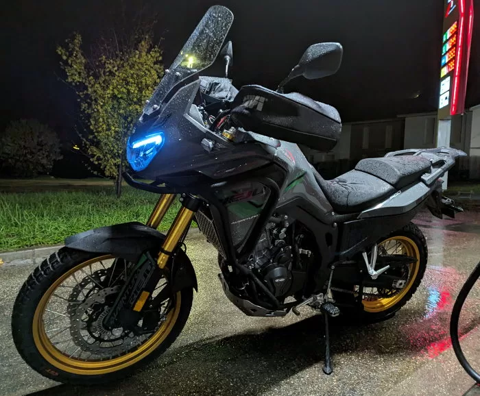 Essai de la Rieju Aventura 500