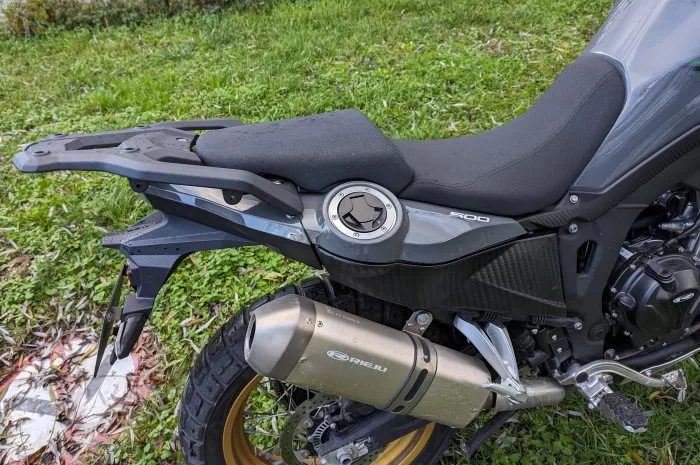 Essai de la Rieju Aventura 500