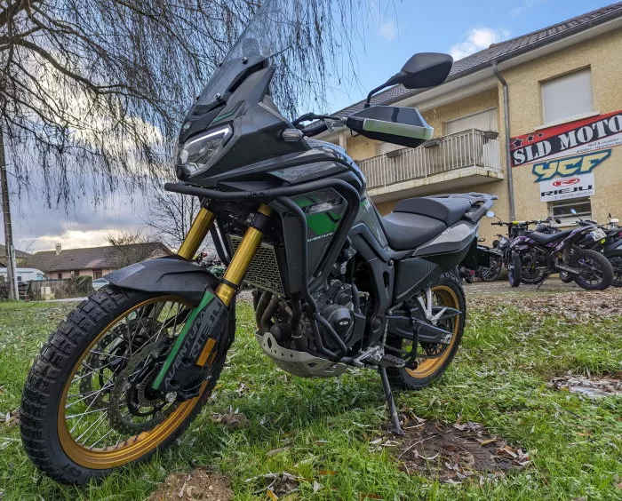 Essai de la Rieju Aventura 500