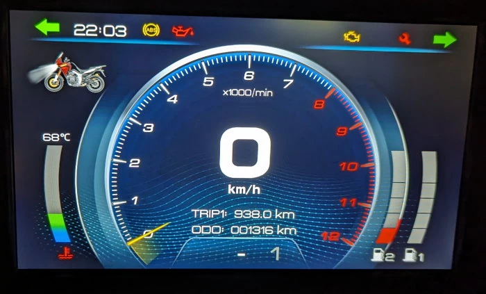 Essai de la Rieju Aventura 500