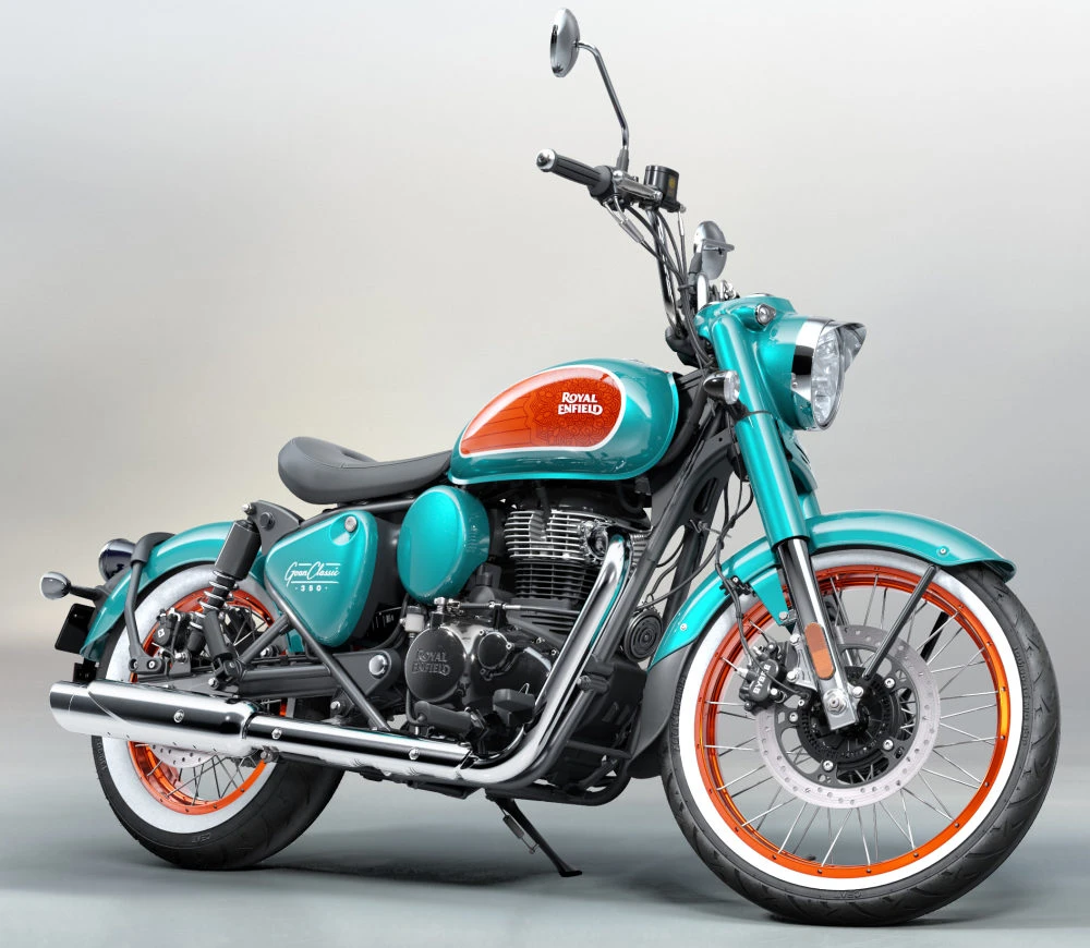 Royal-Enfield Goan Classic 350 " Trip Teal " 2025 - 18