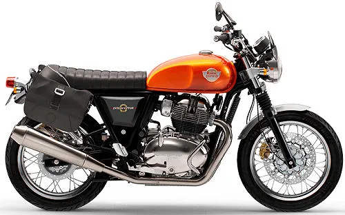 Profile photo of Interceptor 650 Lightning Edition 2023 in color orange.
