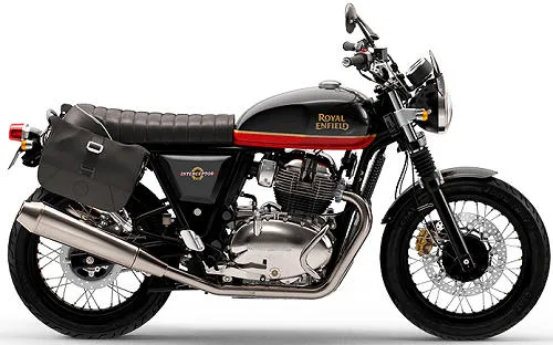 Profile photo of Interceptor 650 Lightning Edition 2023 in color red / black.