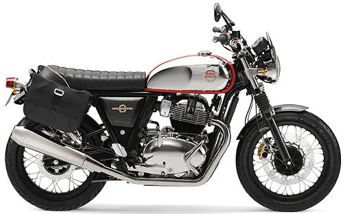 Profile photo of Interceptor 650 Lightning Edition 2023 in color chrome.