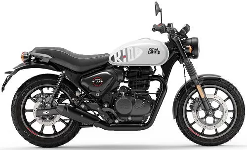 Foto de perfil del HNTR 350 2023 en color blanco.