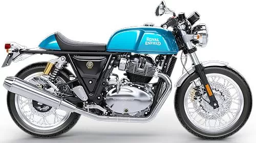 Profile photo of Continental GT 650 2020 in color blue.