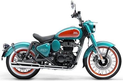 Photo de profil de la Goan Classic 350 " Trip Teal " 2025 en couleur vert