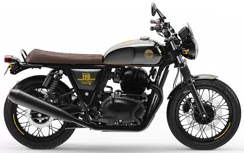 Foto de perfil del Interceptor 650 120th Anniversary 2022 en color indefinido.