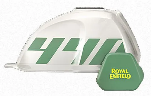 Foto de perfil del 440 Scram 2025 en color verde.