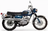 Moto Suzuki Scrambler TC 250 1967