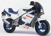 Motorcycle Suzuki GSX-R50 1986