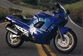 Motorcycle Suzuki GSX 750 F 1991