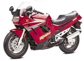Motorcycle Suzuki GSX 750 F 1997