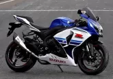 Moto Suzuki 1000 GSX-R 30eme anniversaire 2015