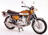 Moto Suzuki GT 750 1972