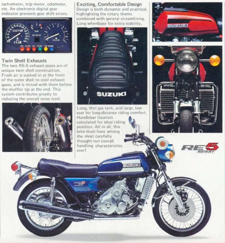 Suzuki 500 RE-5 1974 - 9