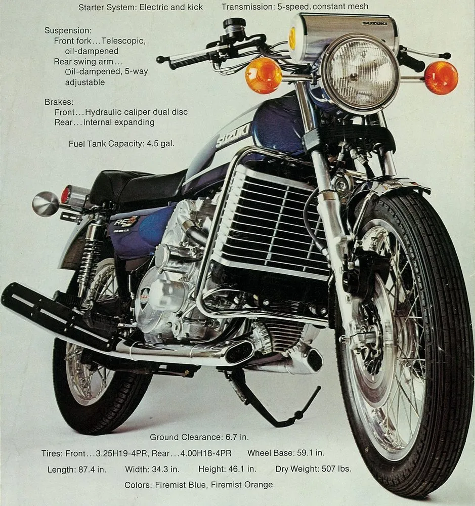 Suzuki 500 RE-5 1974 - 4