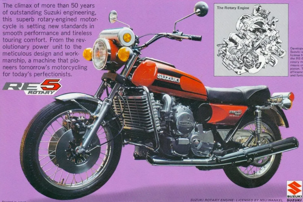 Suzuki 500 RE-5 1974 - 7