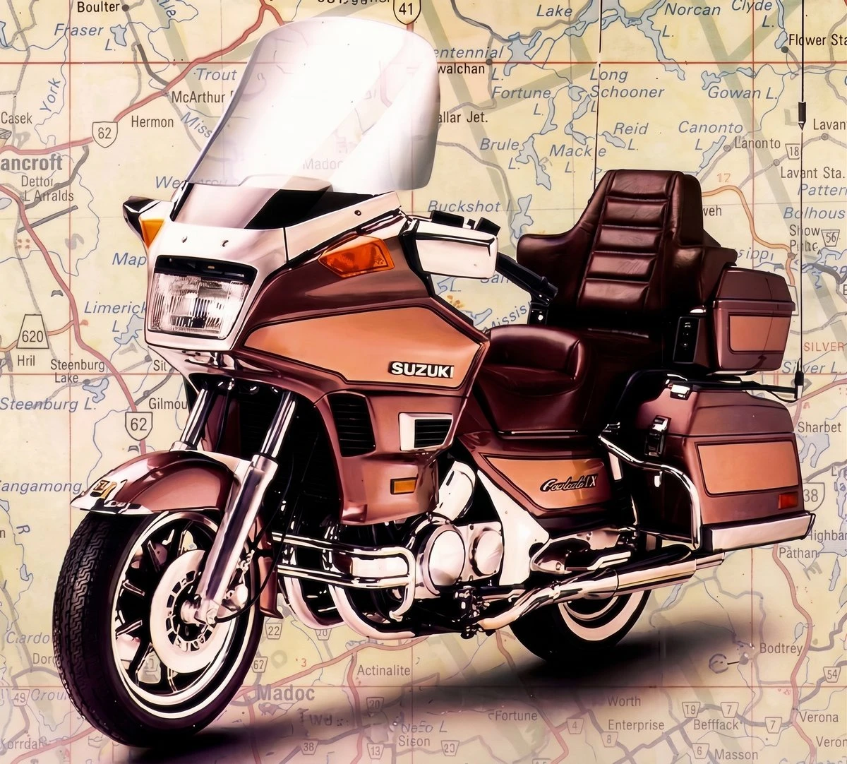 Suzuki GV 1400 Cavalcade 1985 - 4