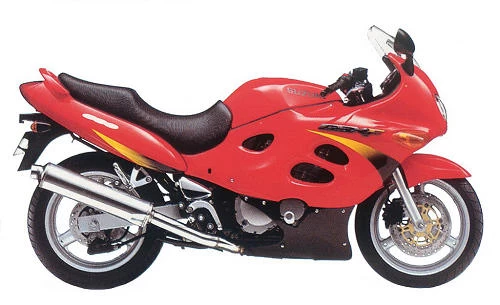 Photo de profil de la GSX-F 600 1998 en couleur non défini