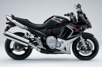 Photo de profil de la GSX-F 650 2008 en couleur noir