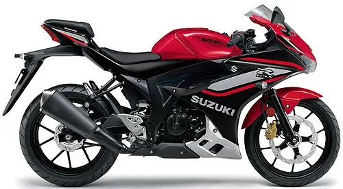 Profile photo of GSX-R125 2025 in color red / black.