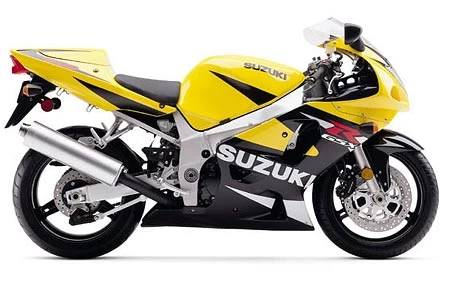 Foto de perfil del 600 GSX-R 2001 en color indefinido.