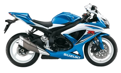 Foto de perfil del 600 GSX-R 2009 en color indefinido.